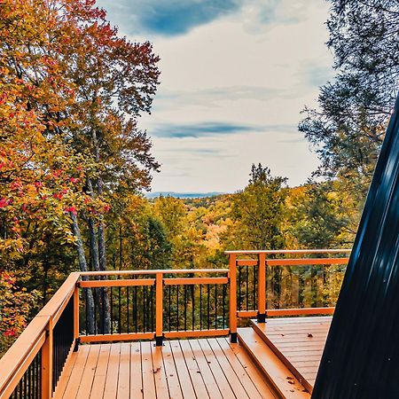 Secluded Mtn View New! 10 Mins To Gatlinburg Or Park Villa Exteriör bild