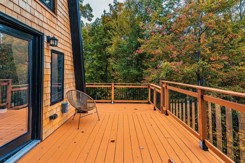 Secluded Mtn View New! 10 Mins To Gatlinburg Or Park Villa Exteriör bild