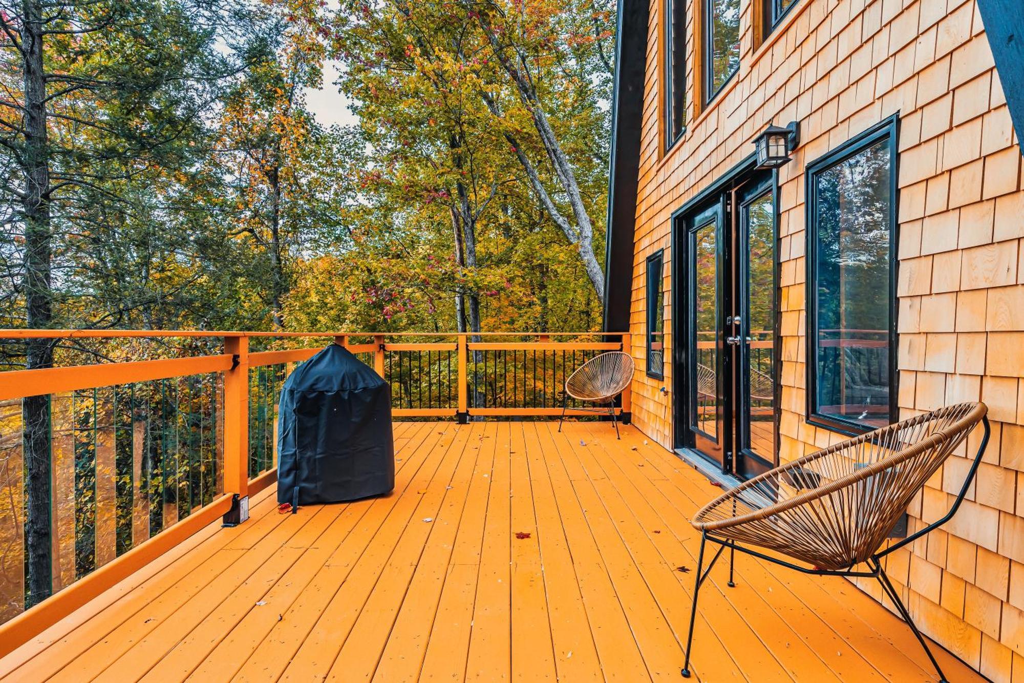Secluded Mtn View New! 10 Mins To Gatlinburg Or Park Villa Exteriör bild